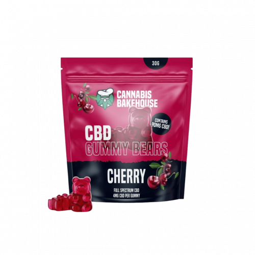 Cannabis Bakehouse CBD Gummi Bears - Cherry