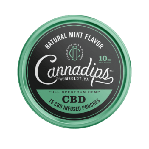 Cannadips Natural Mint Cbd sáčky